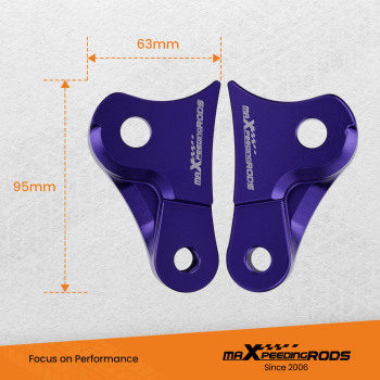 1 Rear Lowering Kit compatible for Harley-Davidson Street for Glide Special 2017-2021